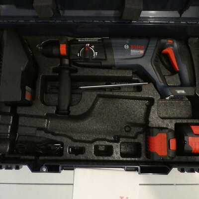Bosch Professional 18 Volt Akku Bohrhammer  GBH 28 DC in L Boxx XXL