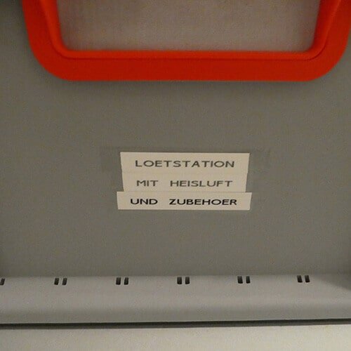 Große Lötstation